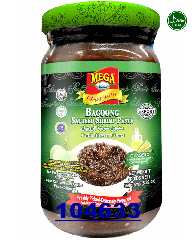 MEGA Bagong sauteed shrimp pasteCLASSIC 250g.