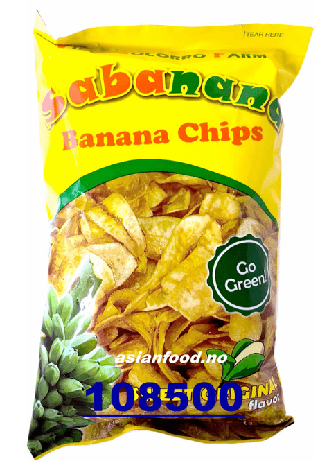 Hovedbilde SABANANA Banana chips-sweet original100g.