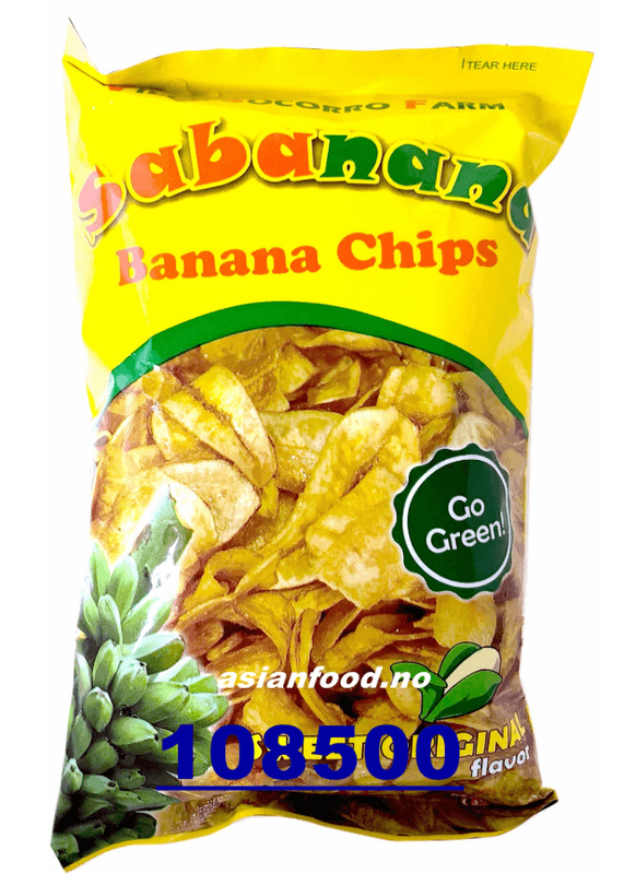 SABANANA Banana chips-sweet original100g.