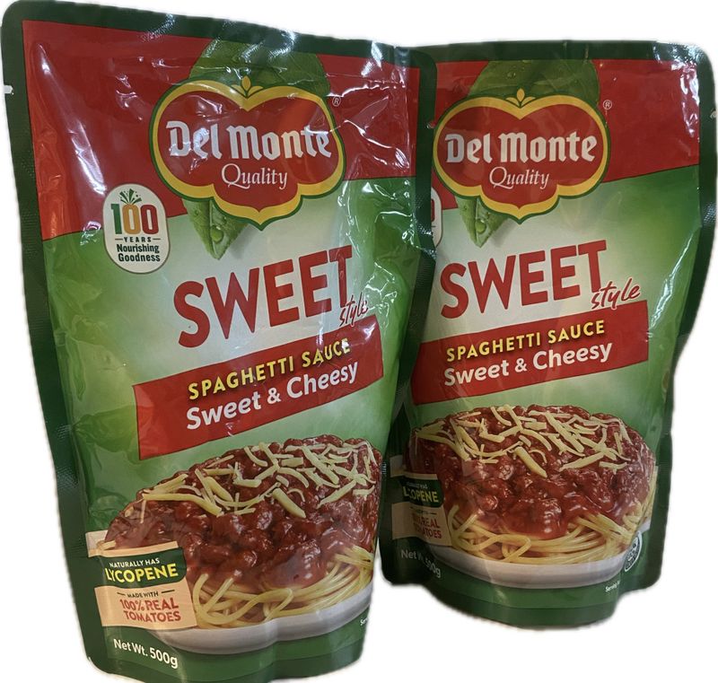 Del Monte RIGHTSweet&CheesyBLEND Style Spaghetti Sauce 500g.