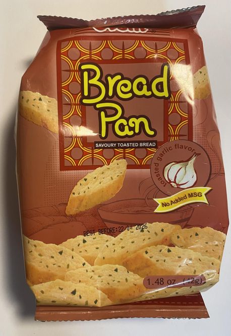 Hovedbilde Oishi Bread PanToasted GARLIC flavor 42g. ...