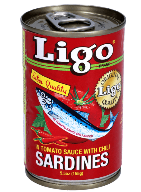 Hovedbilde Ligo Sardines in Tomato Sauce w/Chilli155g.