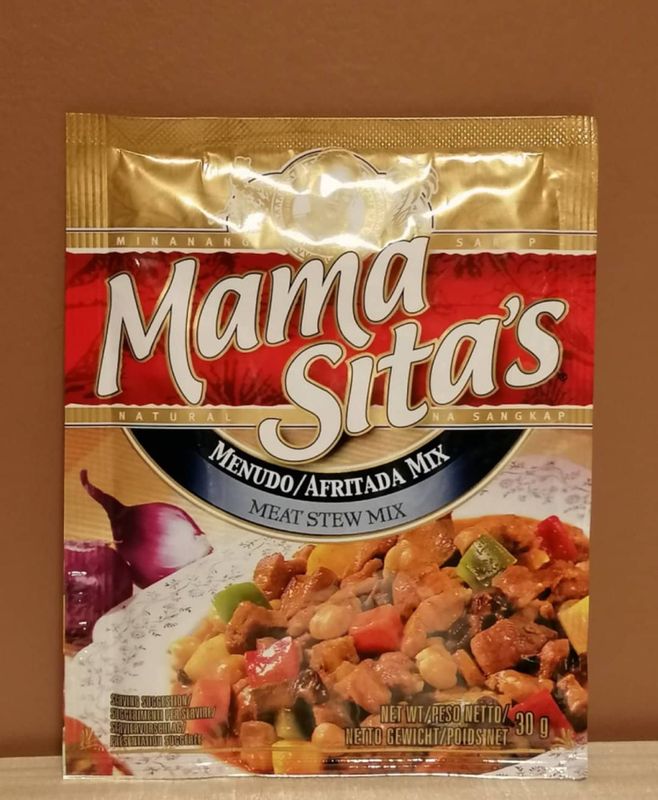 MAMASITAS Meat Stew mix-MENUDO-AFRITADA30g May29,2026
