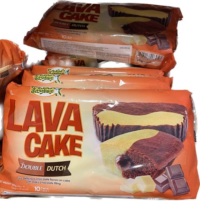 Hovedbilde LEMON SQUARE CAKE LavaCakeDOUBLEDUTCH 10x38g.